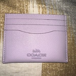 Coach card holder